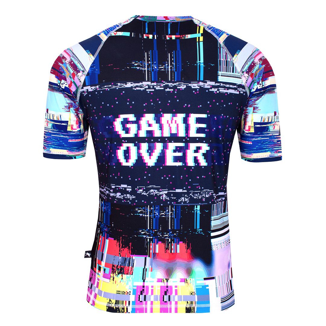 Game Over T-shirt anti-UV à manches courtes pour homme