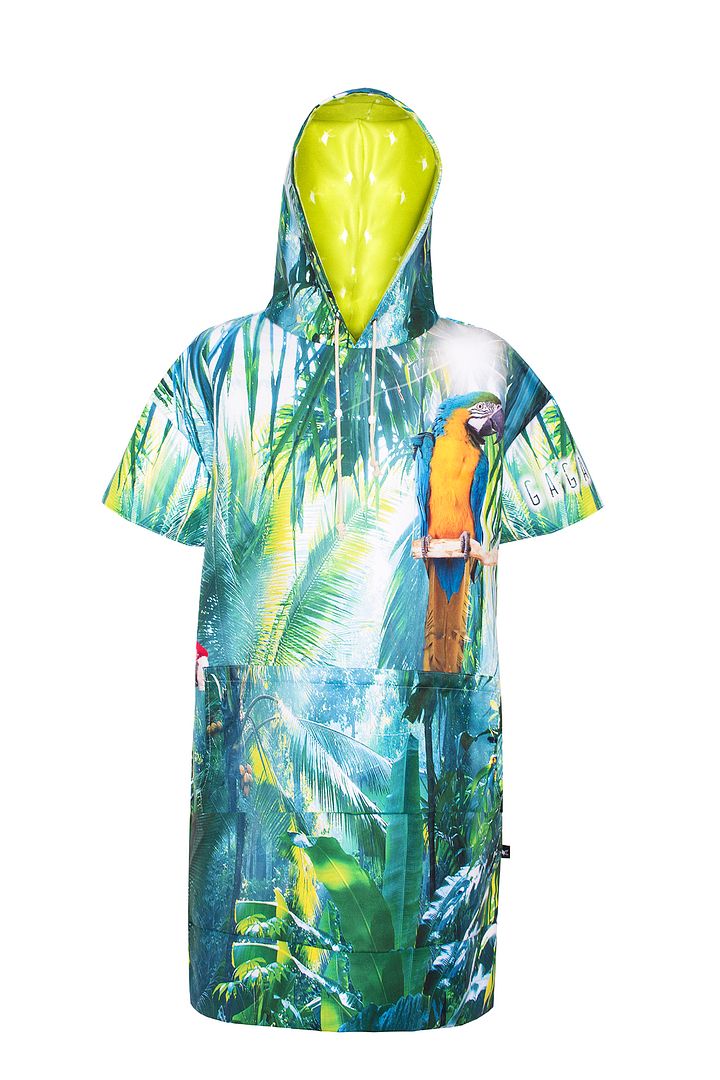 Jungle Call women's quick-dry surfing poncho / change robe - GAGABOO Official Store