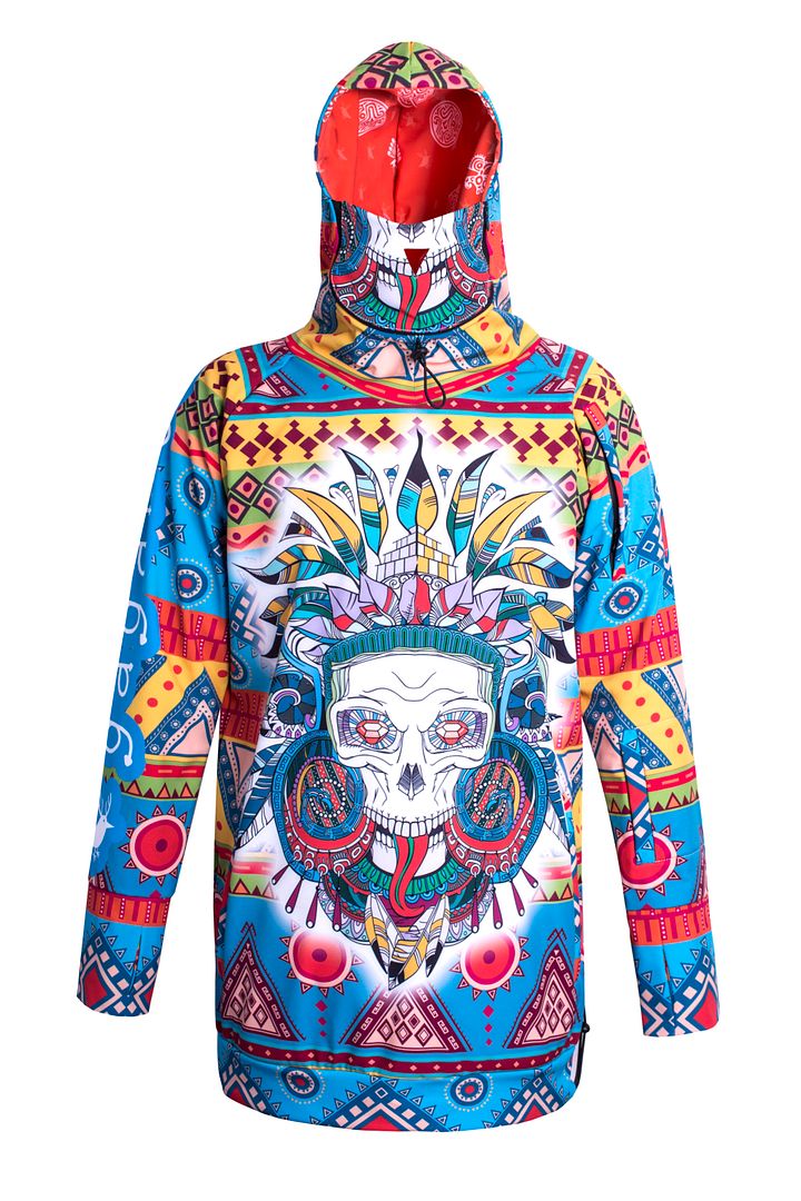 Mad Shaman men's snowboard hoodie - water repellent GAGABOO - GAGABOO Official Store