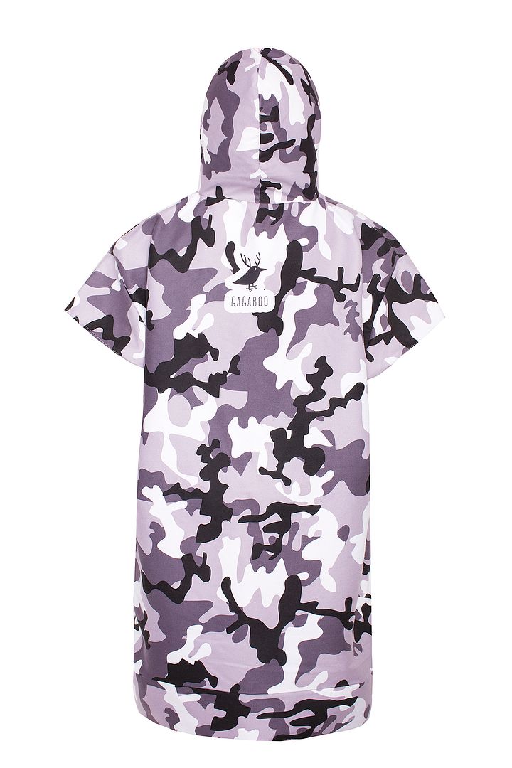Camouflage women's quick-dry surfing poncho / change robe - GAGABOO Official Store