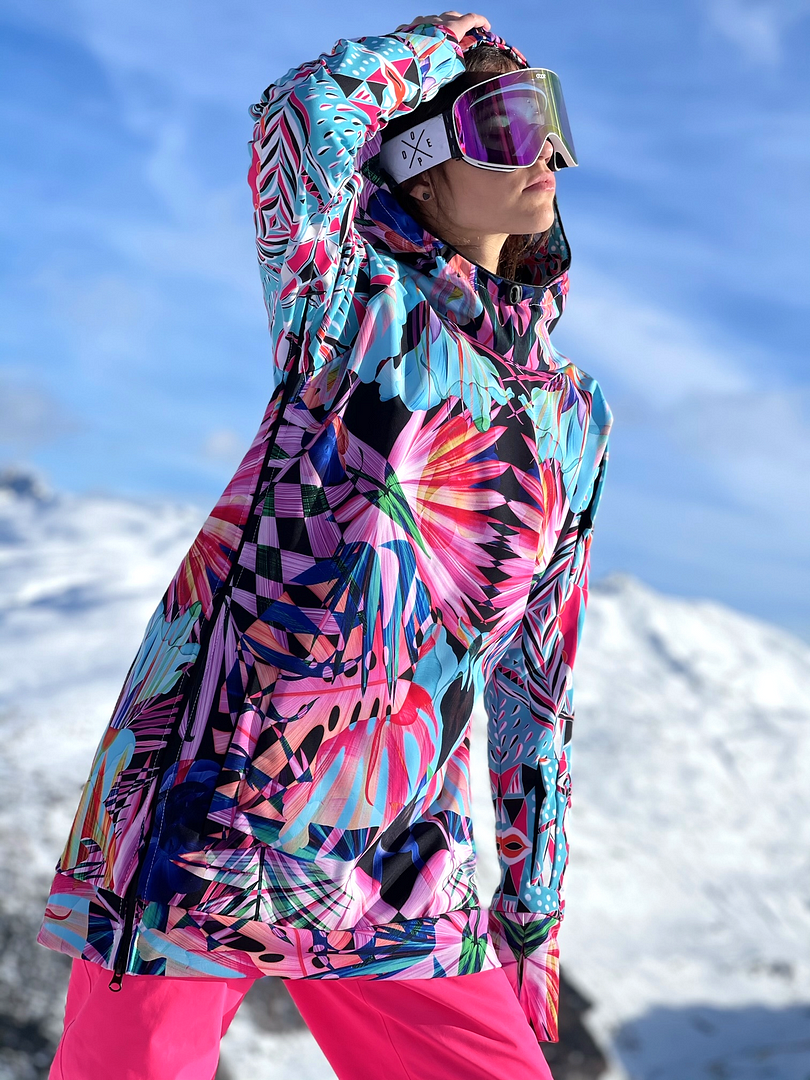 Sweat à capuche snowboard femme Zanzibar - déperlant GAGABOO